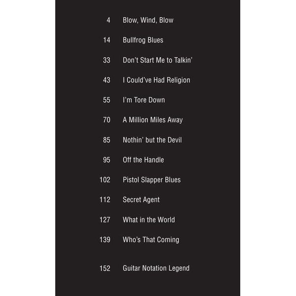 Hal Leonard Selections From Rory Gallagher