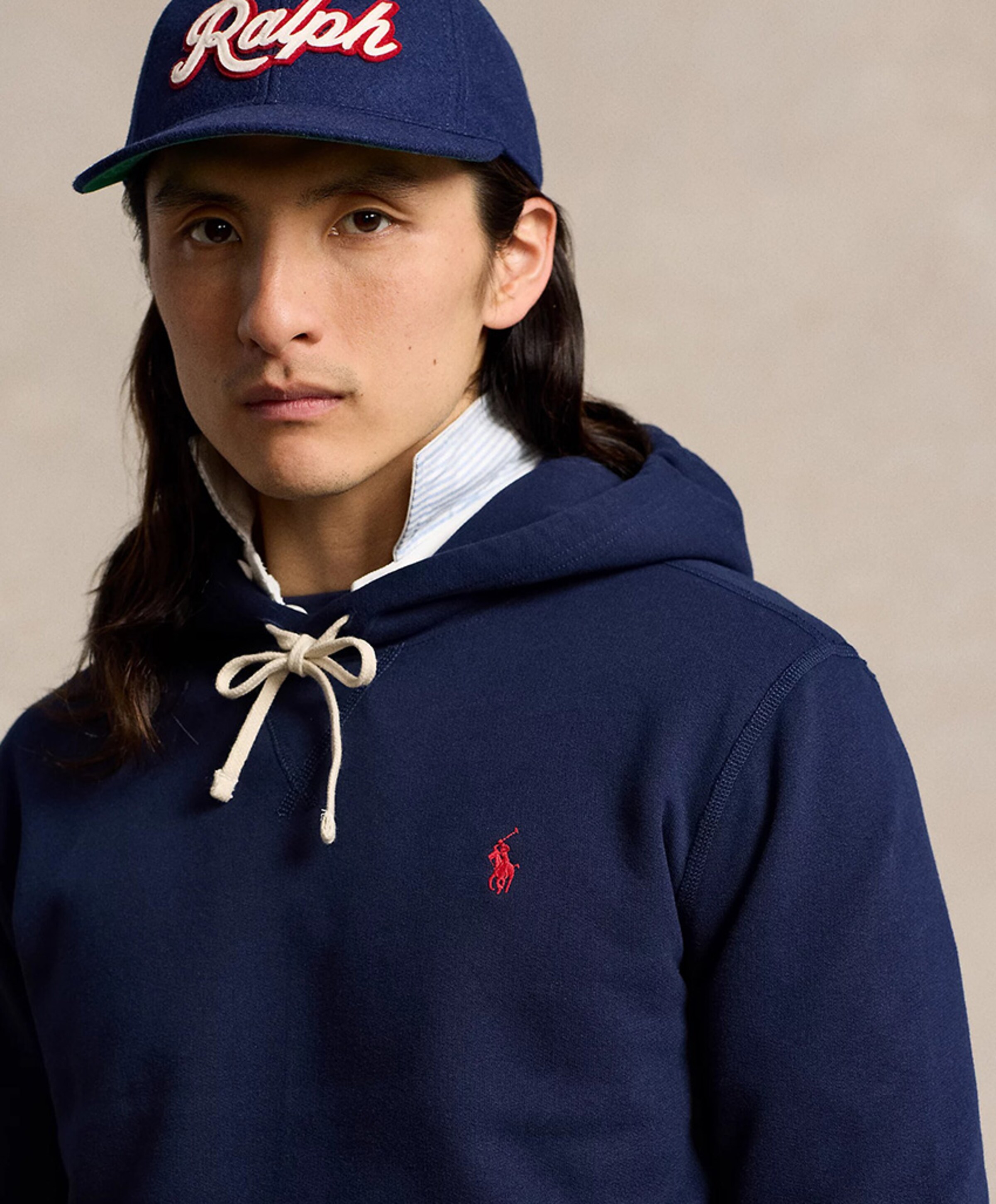 Ralph Lauren Heren hoodie blauw