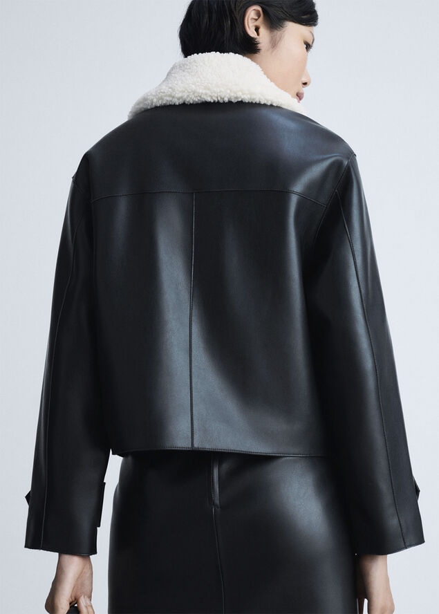 MANGO JACKET. -- ZLATA Black
