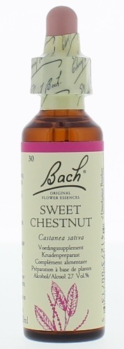 Bach Flower Remedies Tamme Kastanje 30 20ml