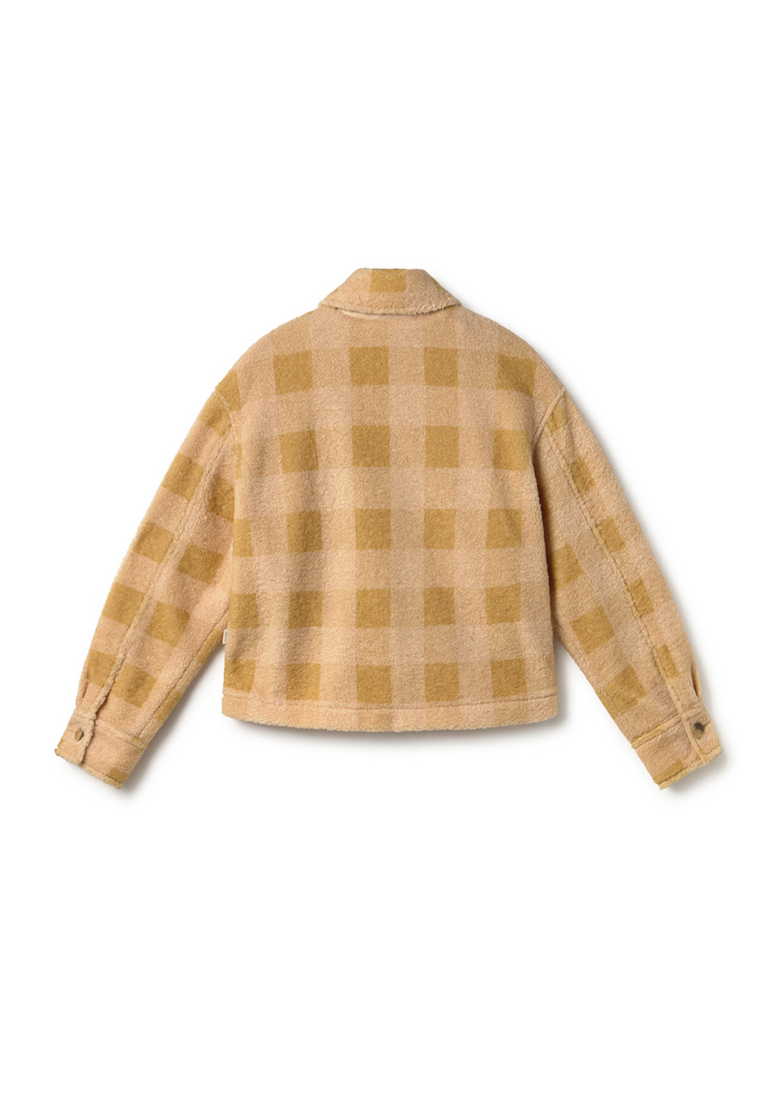 Twothirds Jacke Hoben Mustard Check