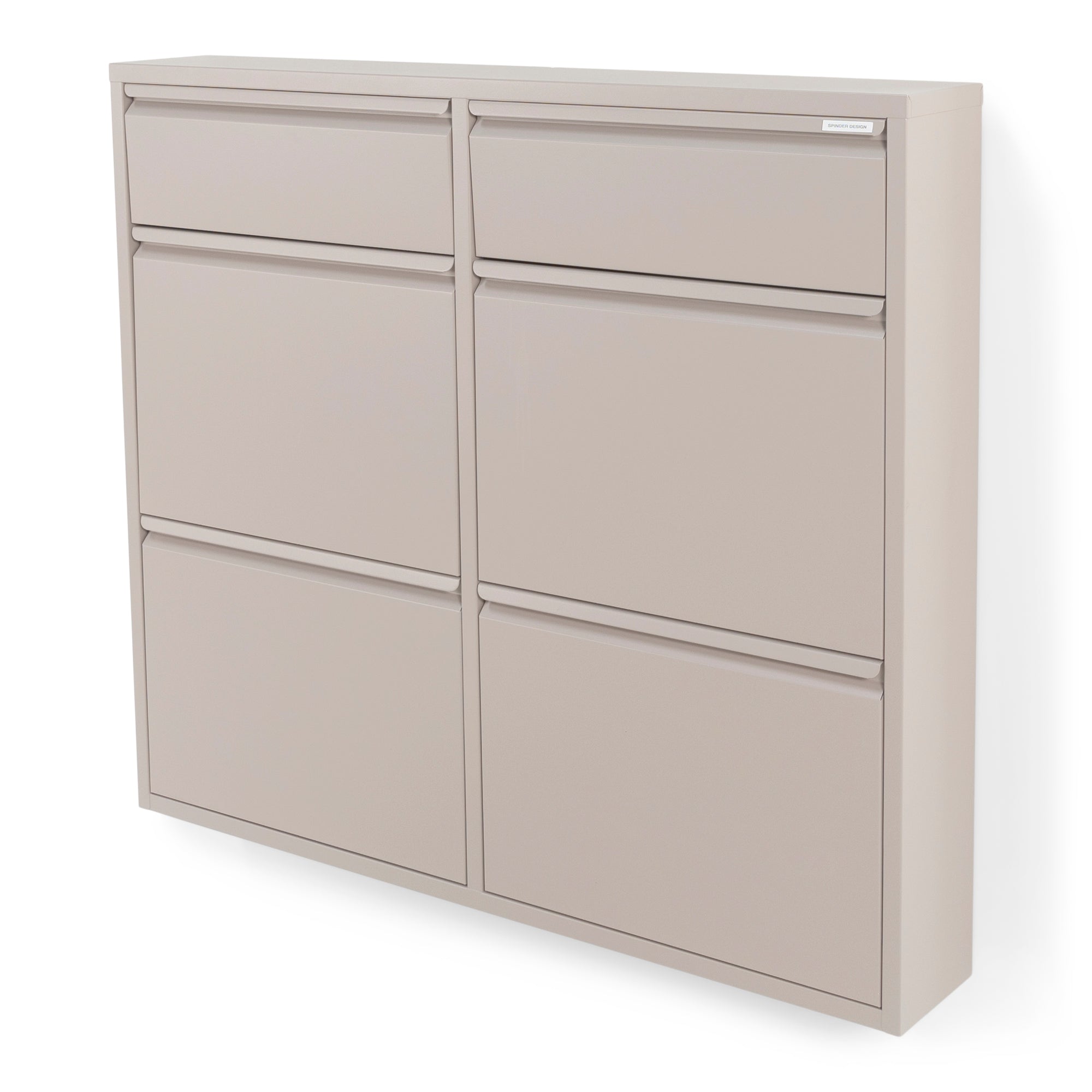 Spinder Design Billy 6 Schoenenkast - Silky Taupe