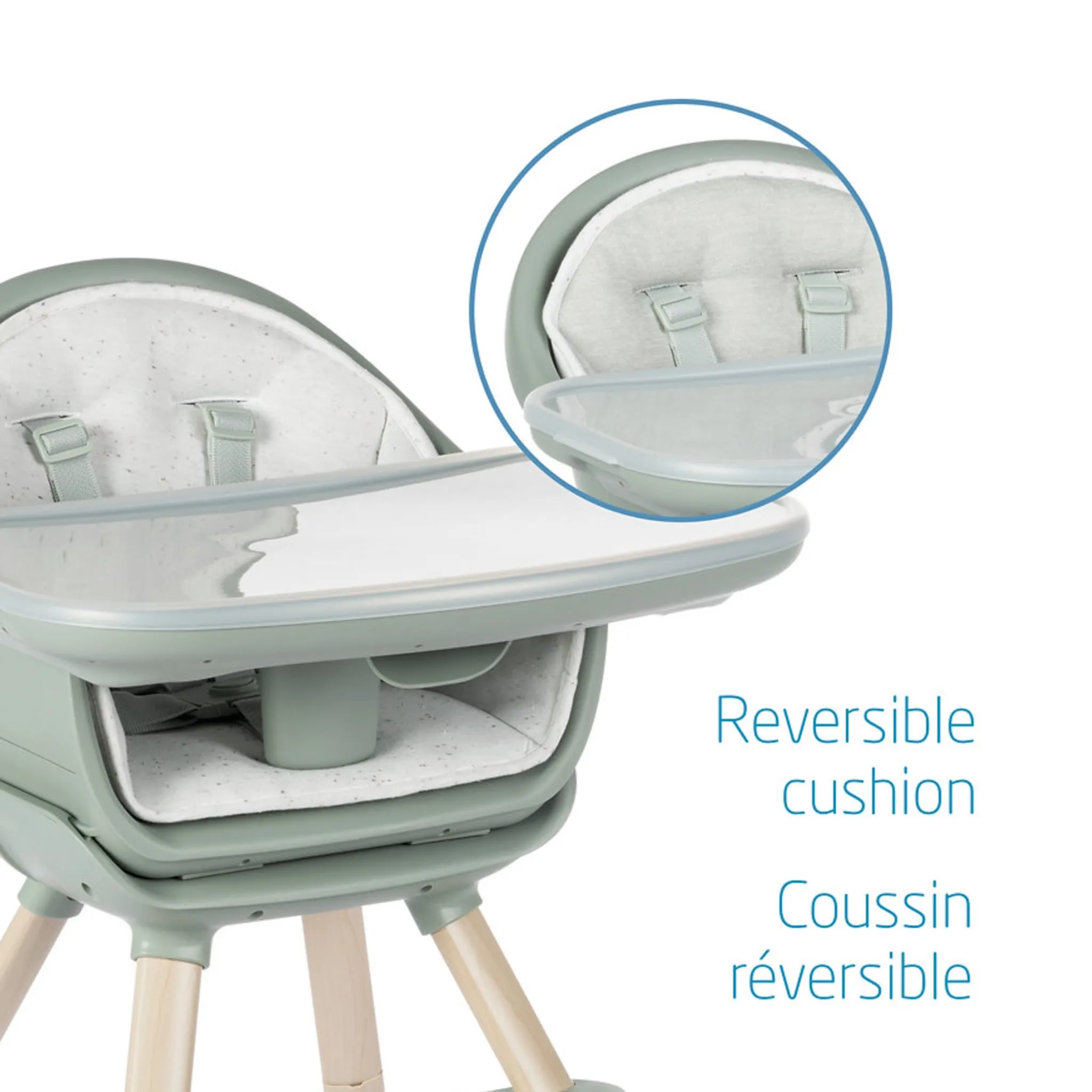 Maxi-cosi Chaise Haute Moa 8-en-1 - Classic Vert