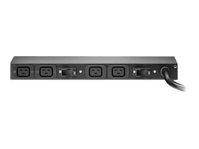 APC Basic Rack PDU AP6032A - Strømfordelingsenhed (rackversion) - AC 200-240 V - input: IEC 60309 32A - output-stikforbindelser: 4 (IEC 60320 C19 16A) - 3.65 m ledning - for P/N: AR3103SP, AR3106SP, SRT1000RMXLI, SRT1000RMXLI-NC, SRT10RMXLIX806, SRT5