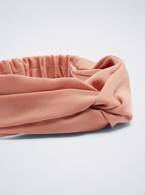 Tiara Turbante Nude - Naranja