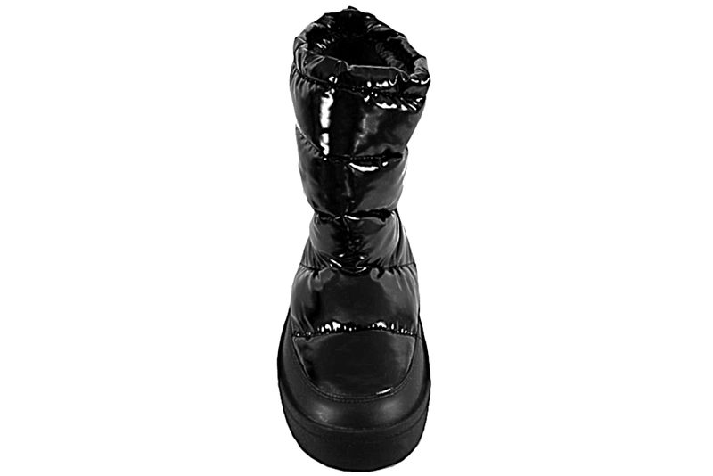 TOMMY HILFIGER WINTER BOOT VINTERSTØVLE I SORT TEKSTIL