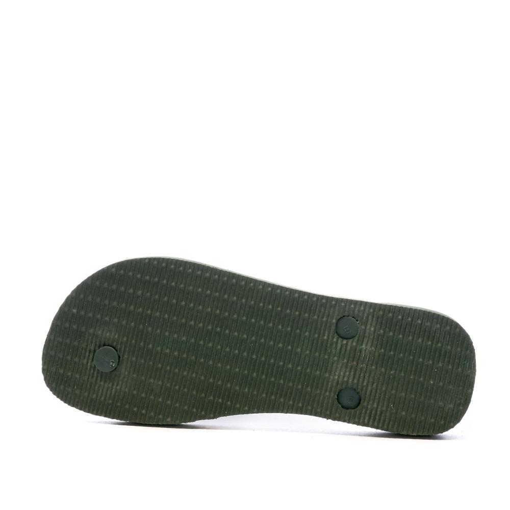 Havaianas Tongs Kaki/Orange Mixte Havaianas New Era