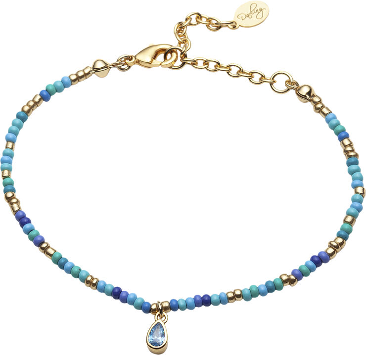 With love darling Waterdrop Beaded Bracelet 024d