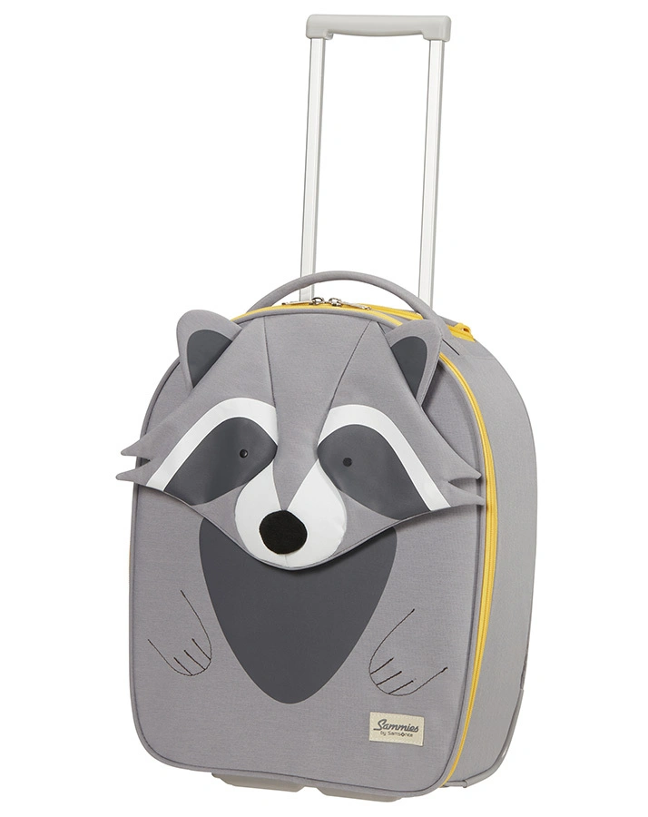 Trolley HAPPY SAMMIES ECO – RACOON REMY (36x45x18) in grau