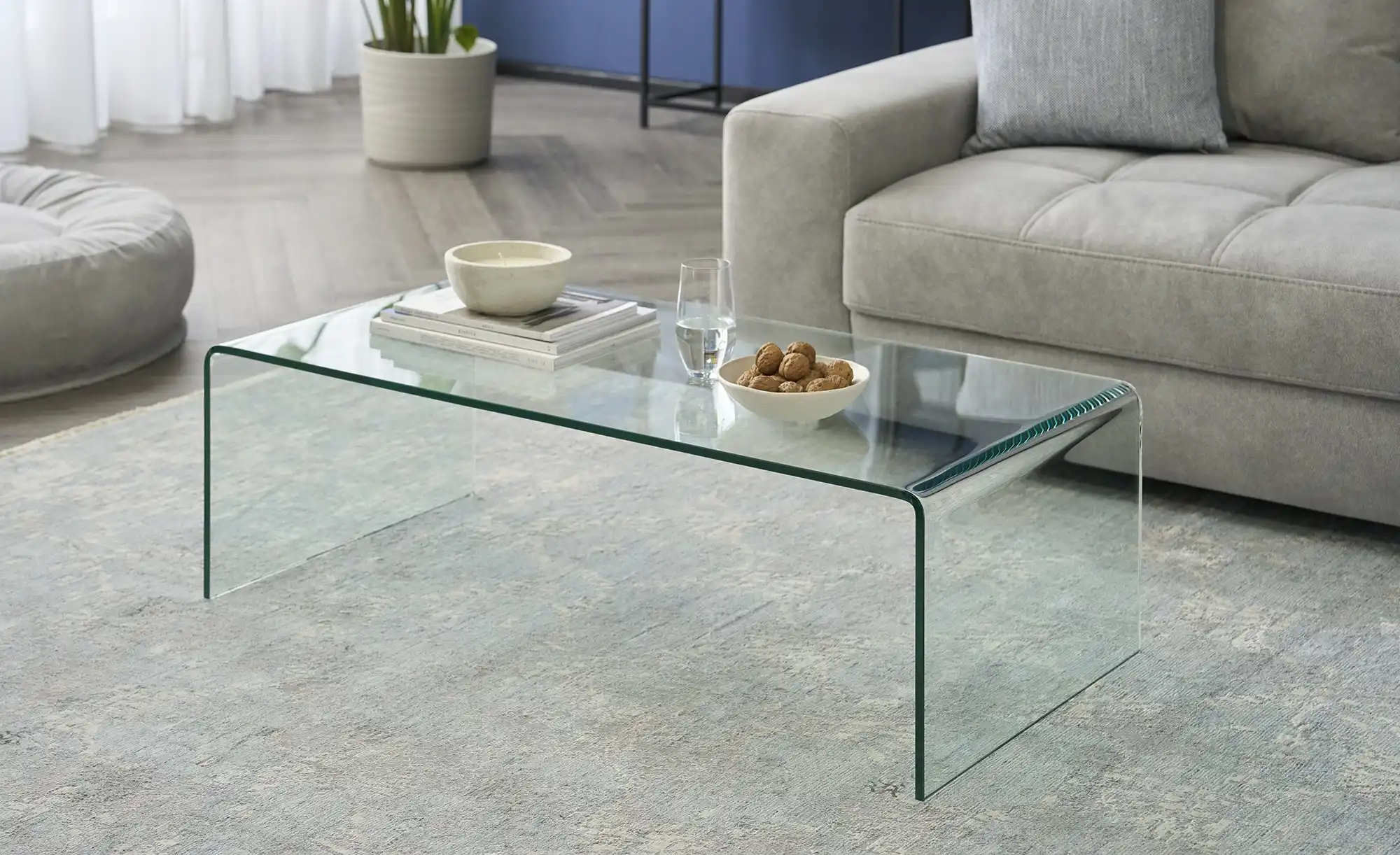 Couchtisch aus Glas Tessera
