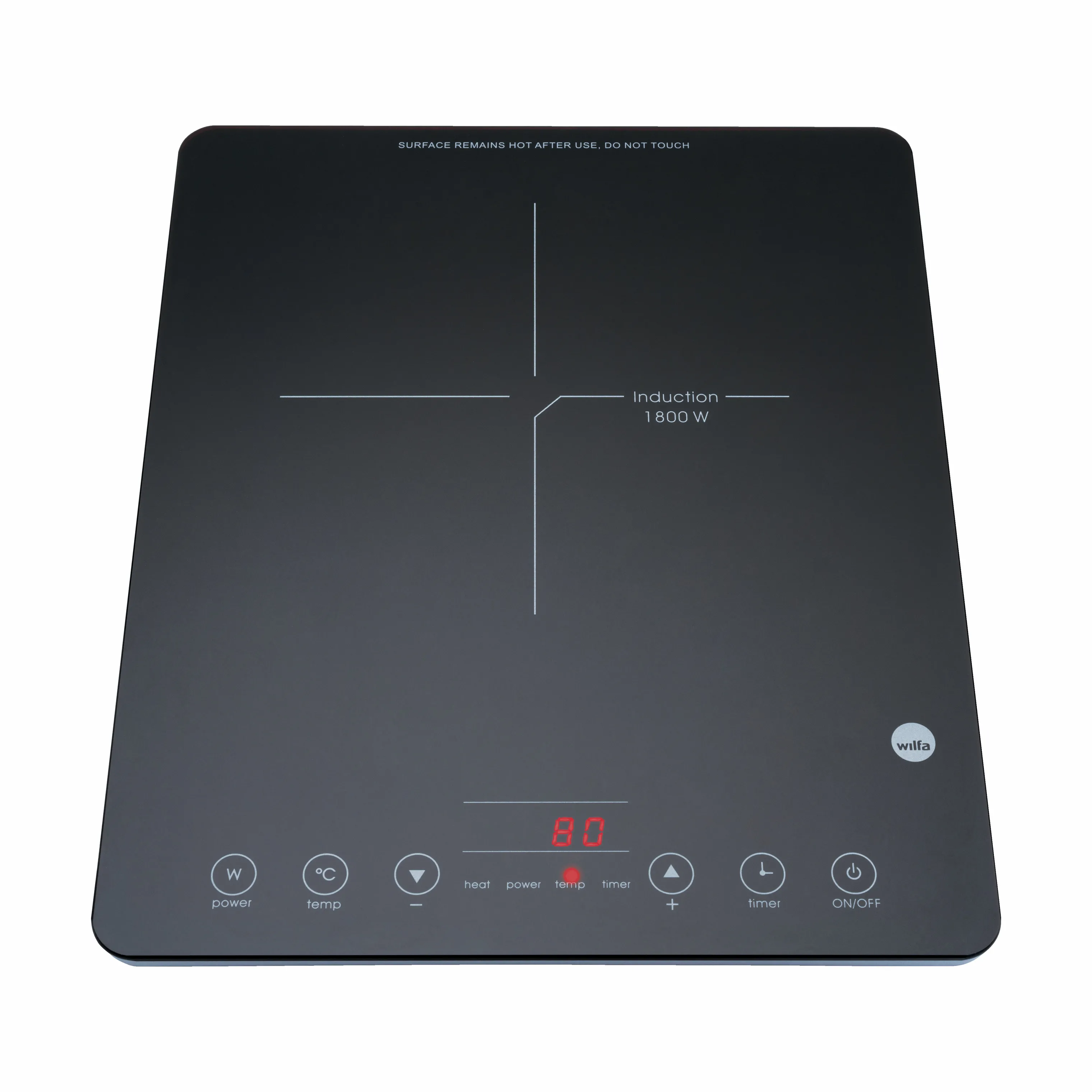Wilfa Induktionskogeplade ICP-1800B
