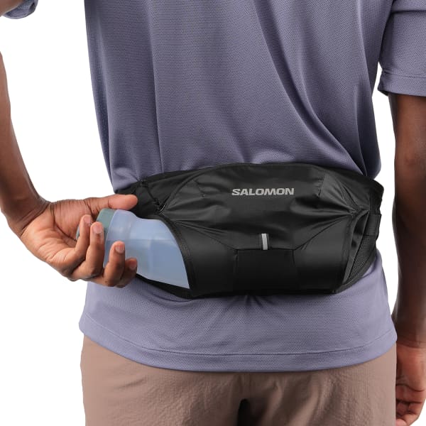 Ceinture porte gourde SALOMON CROSS BELT 1 BOTTLE BLACK