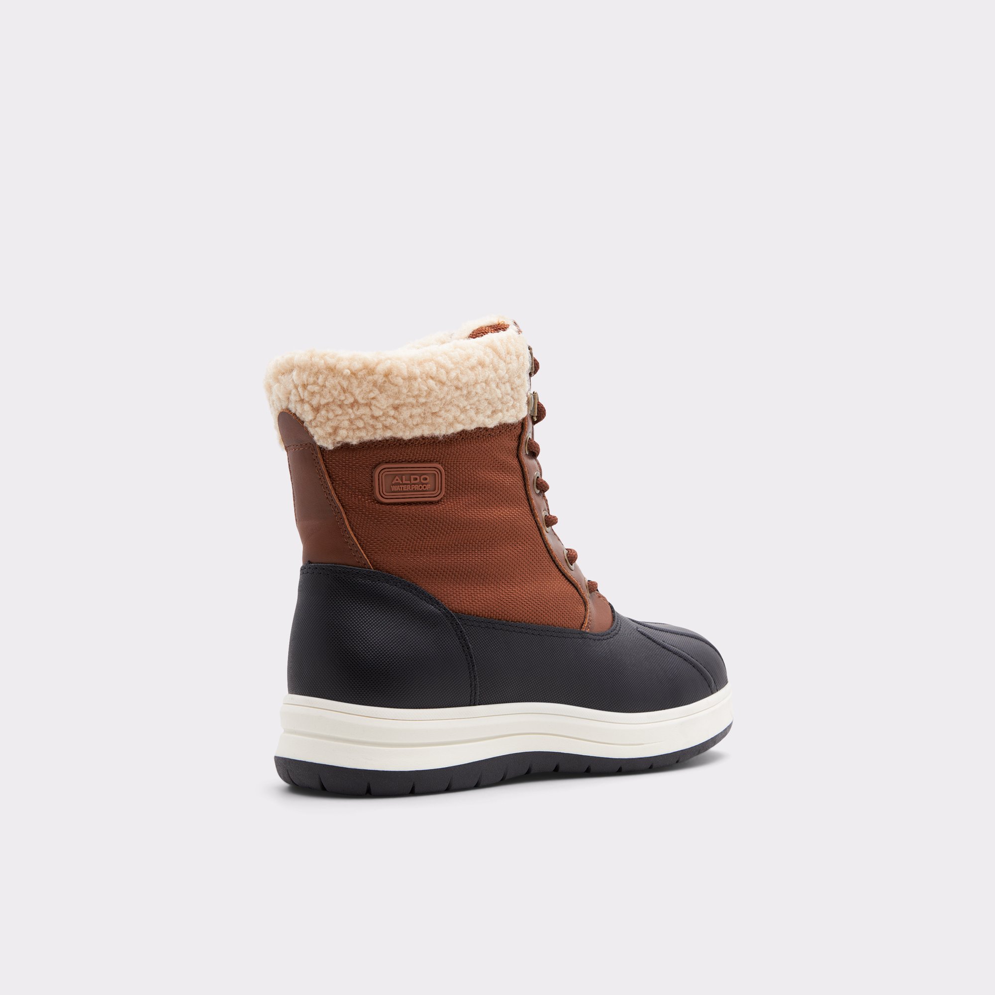 Flurrys Cognac Synthetic Mixed Material Women Winter boots