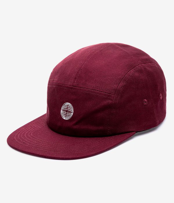 skatedeluxe Global 5 Panel Cap (bordeaux)