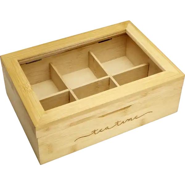 Teebeutelbox Bambus Teatime