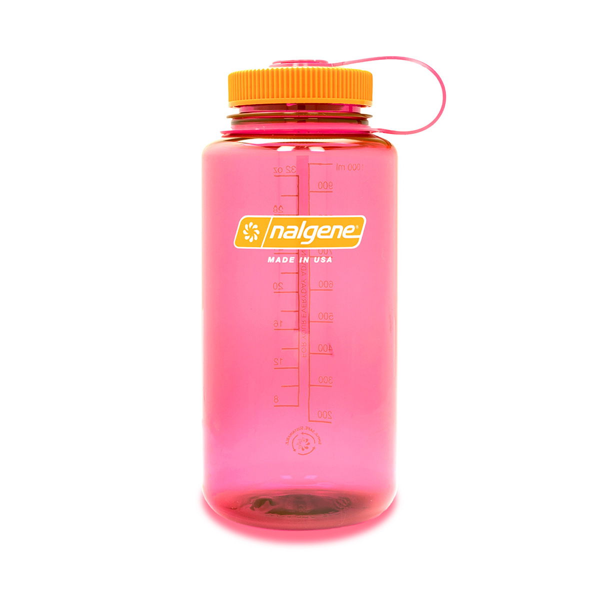 Nalgene Wide Mouth Sustain drikkedunk 1 L (Flamingo Pink)