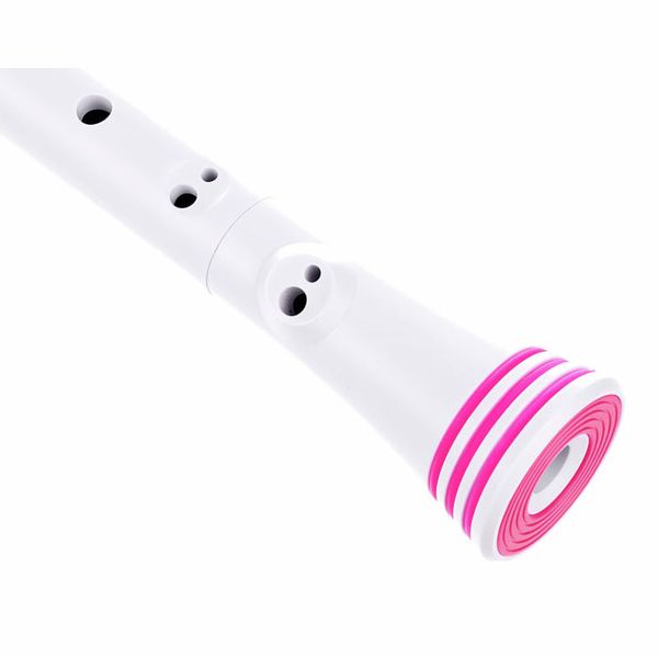 Nuvo Soprano Recorder white-pink