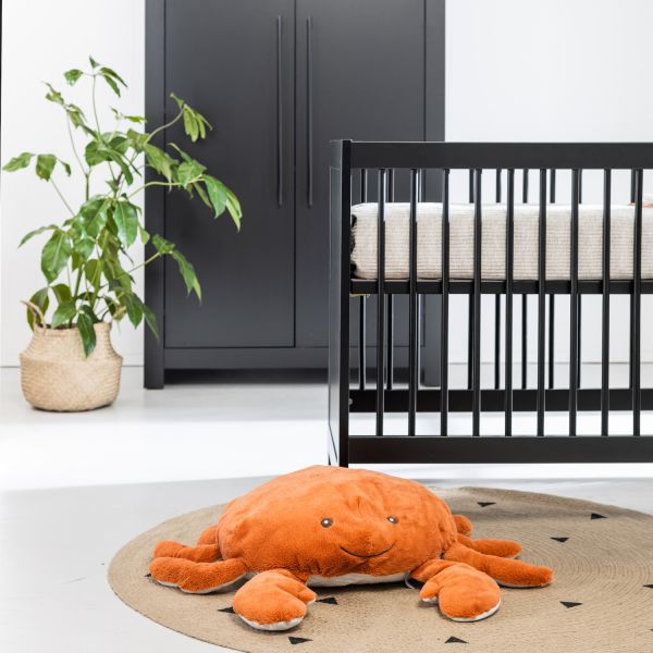 Europe Baby Vittoria III Babykamer Zwart | Bed 70 x 140 cm   Commode   Kast