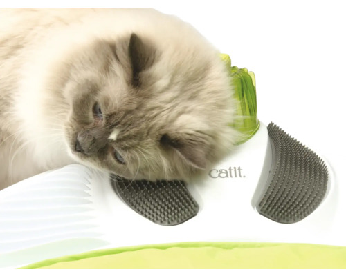 Catit Senses 2.0 Wellness Center kattenspeeltje met massagefunctie en tandvleesmassagestaafje