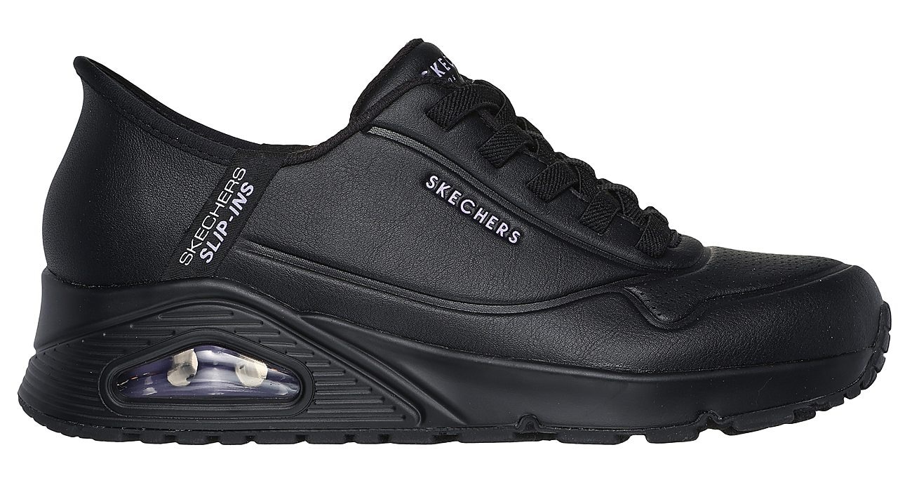 Skechers Slip-On Sneaker »Uno - Easy Air«  , Schlupfschuh, Slipper, Plateausneaker mit Keilabsatz