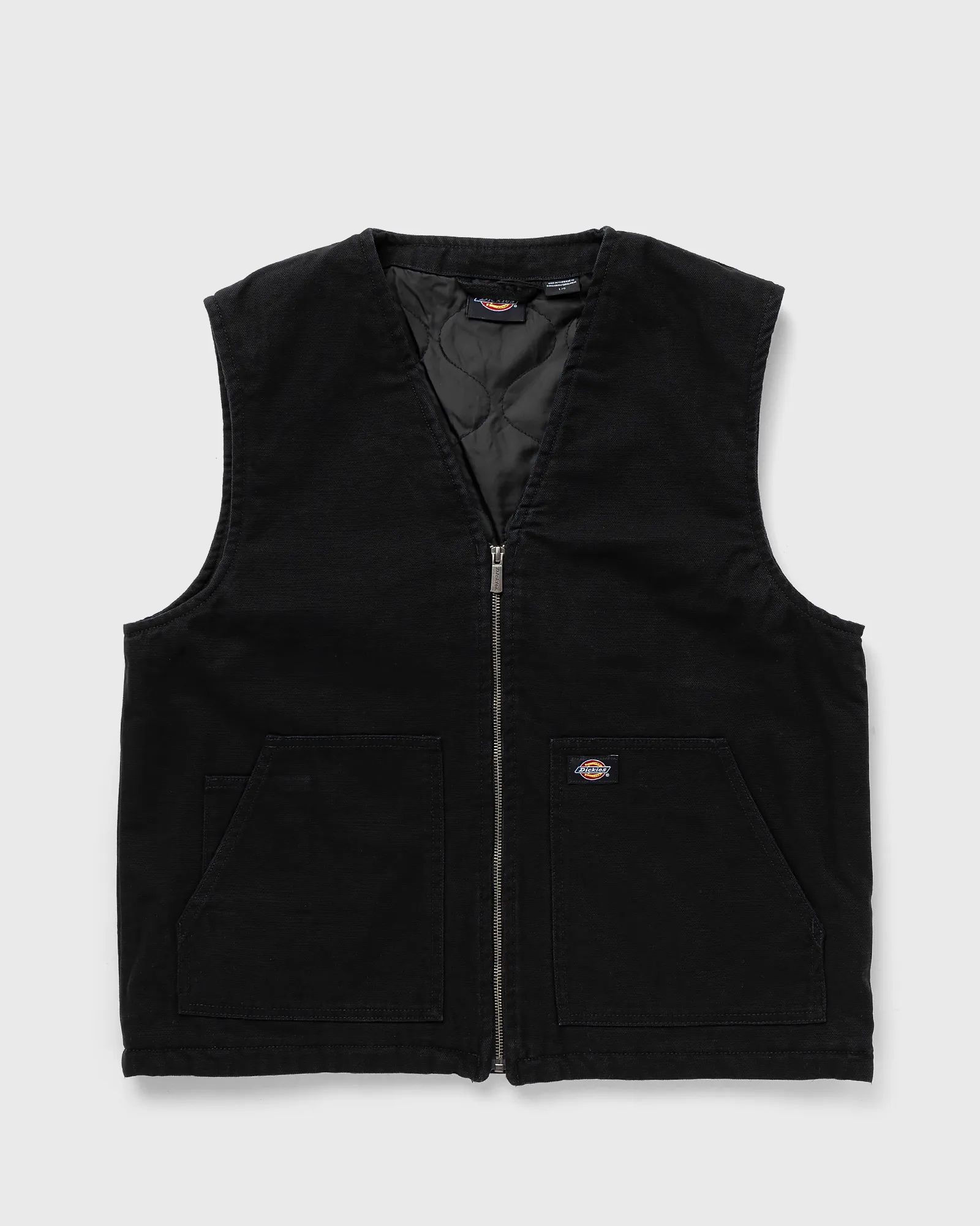 DICKIES DICKIES DUCK CANVAS SMMR VEST  SW BLACK