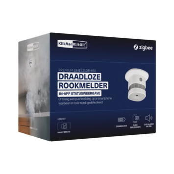 KlikAanKlikUit Trust Smart Home  ZSDR-850 Rookmelder Draadloos