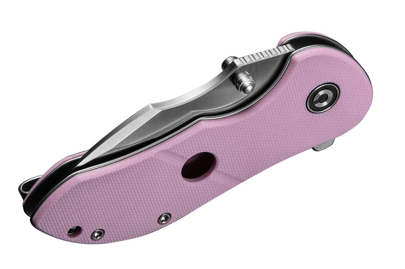Civivi Gordo C22018C-4, Satin D2, Pink G10, zakmes, Peter Carey design
