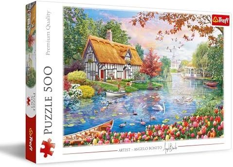 Trefl - Haven van Rust - Puzzel - 500 Stukjes - Creatief Entertainment - 480 x 340 mm
