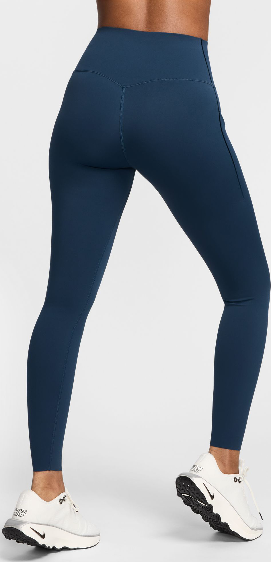 Universal High Waist Tights Dame 478/Armory Navy/Black