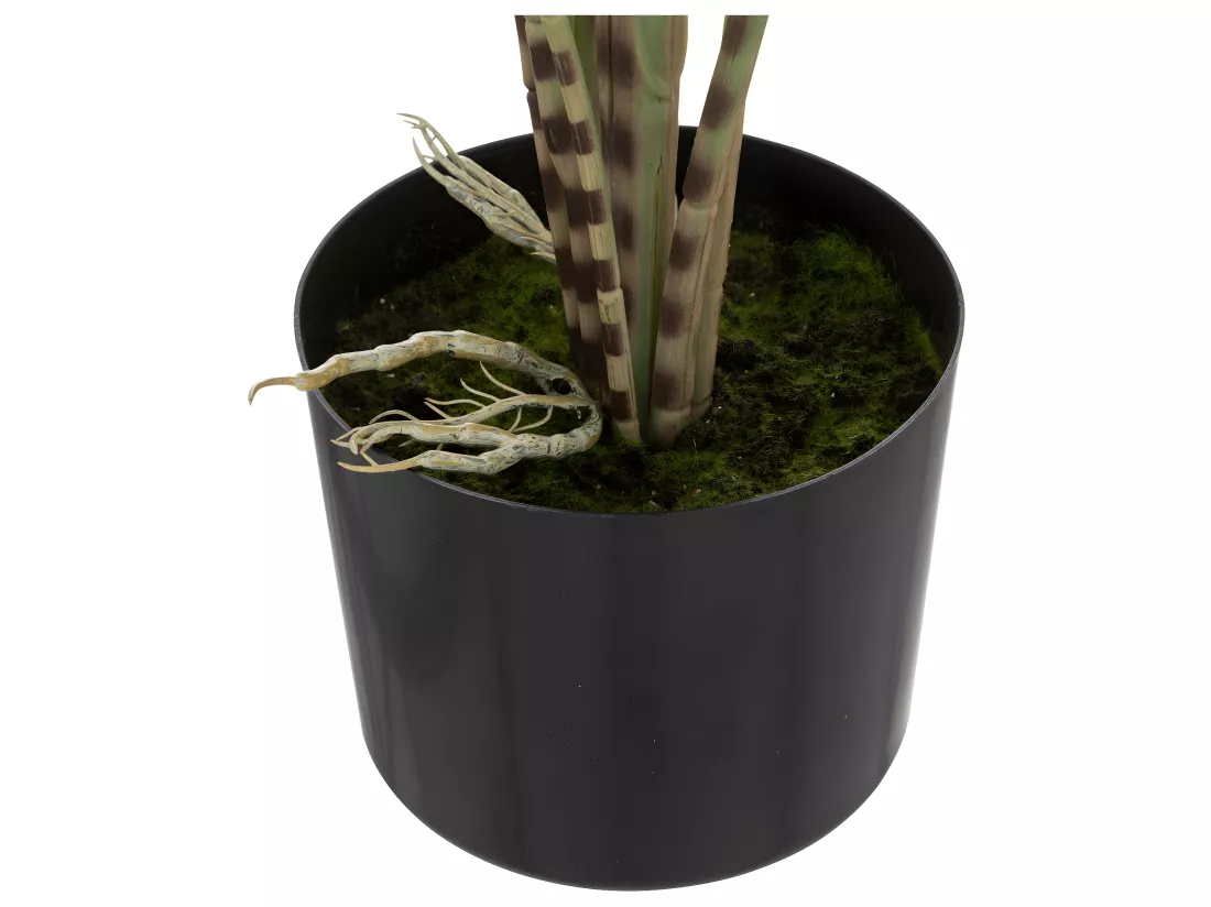 Plante artificielle Zebrina en pot H 74 cm
