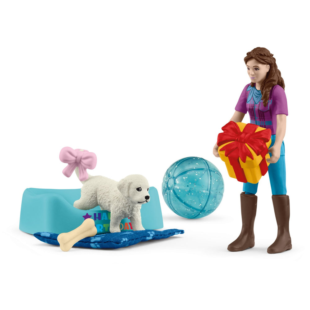 Køb Schleich Pocket Set Fødselsdagsfest Med Lisa