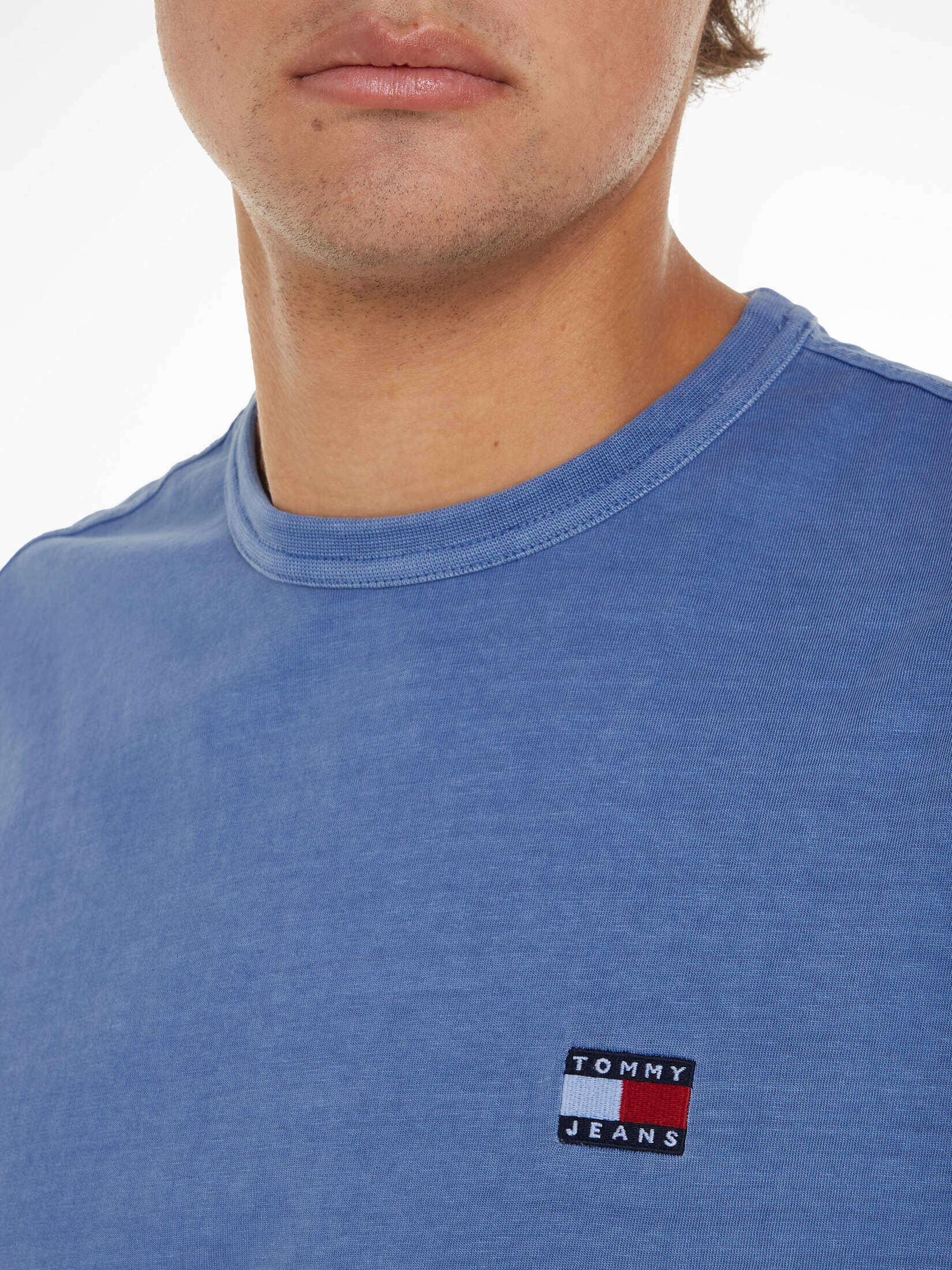 Tommy Jeans| Herren T-Shirt TJM REG WASHED BADGE TEE