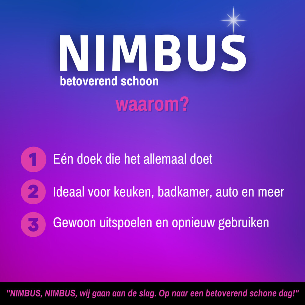 NIMBUS Magic Wonderdoek 2-in-1