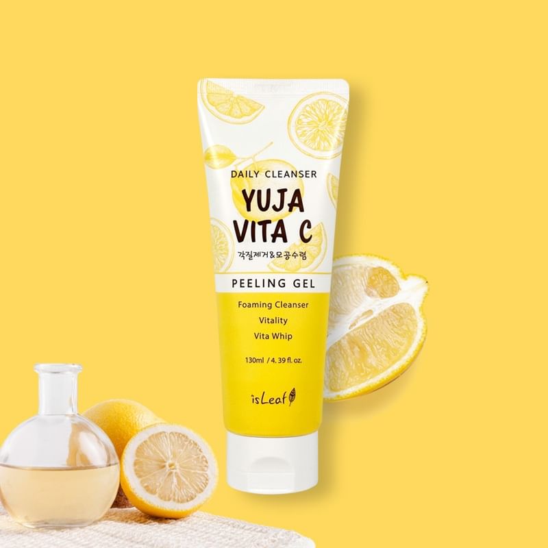 isLeaf - Dagelijkse reiniger Yuja Vita C Peeling Gel