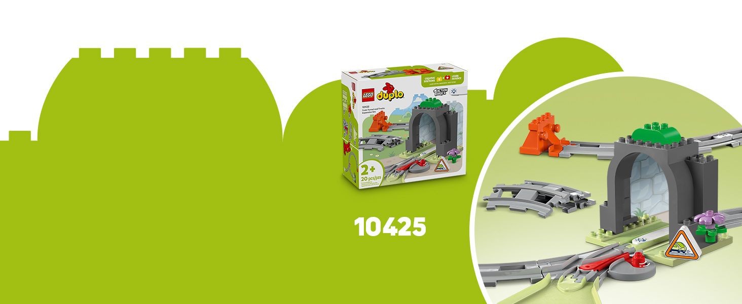 LEGO - DUPLO Town - Stort interaktivt lokalbanetog (10428)