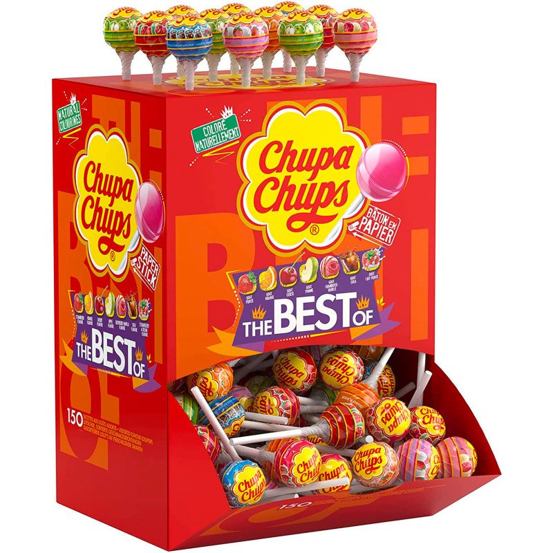 Sucettes Chupa chups - Boite de 150