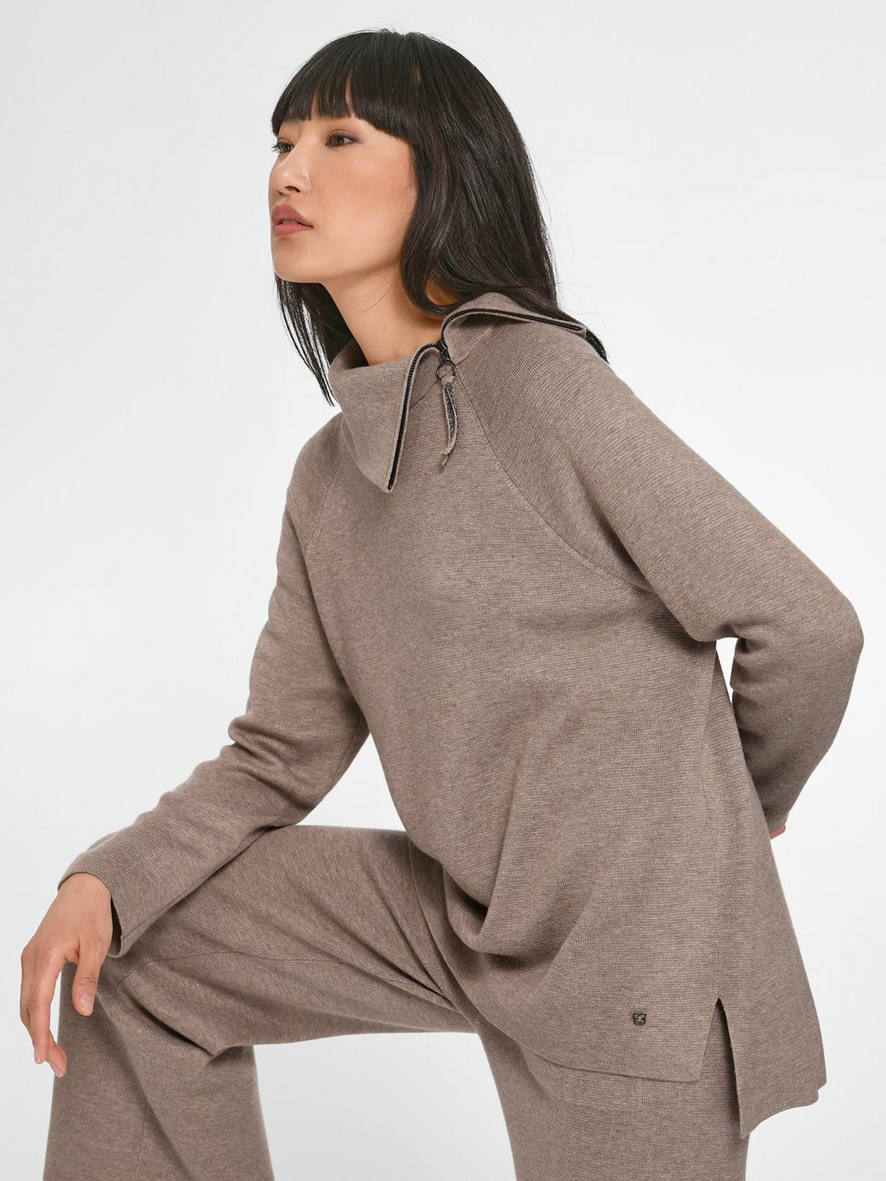 Stickpullover