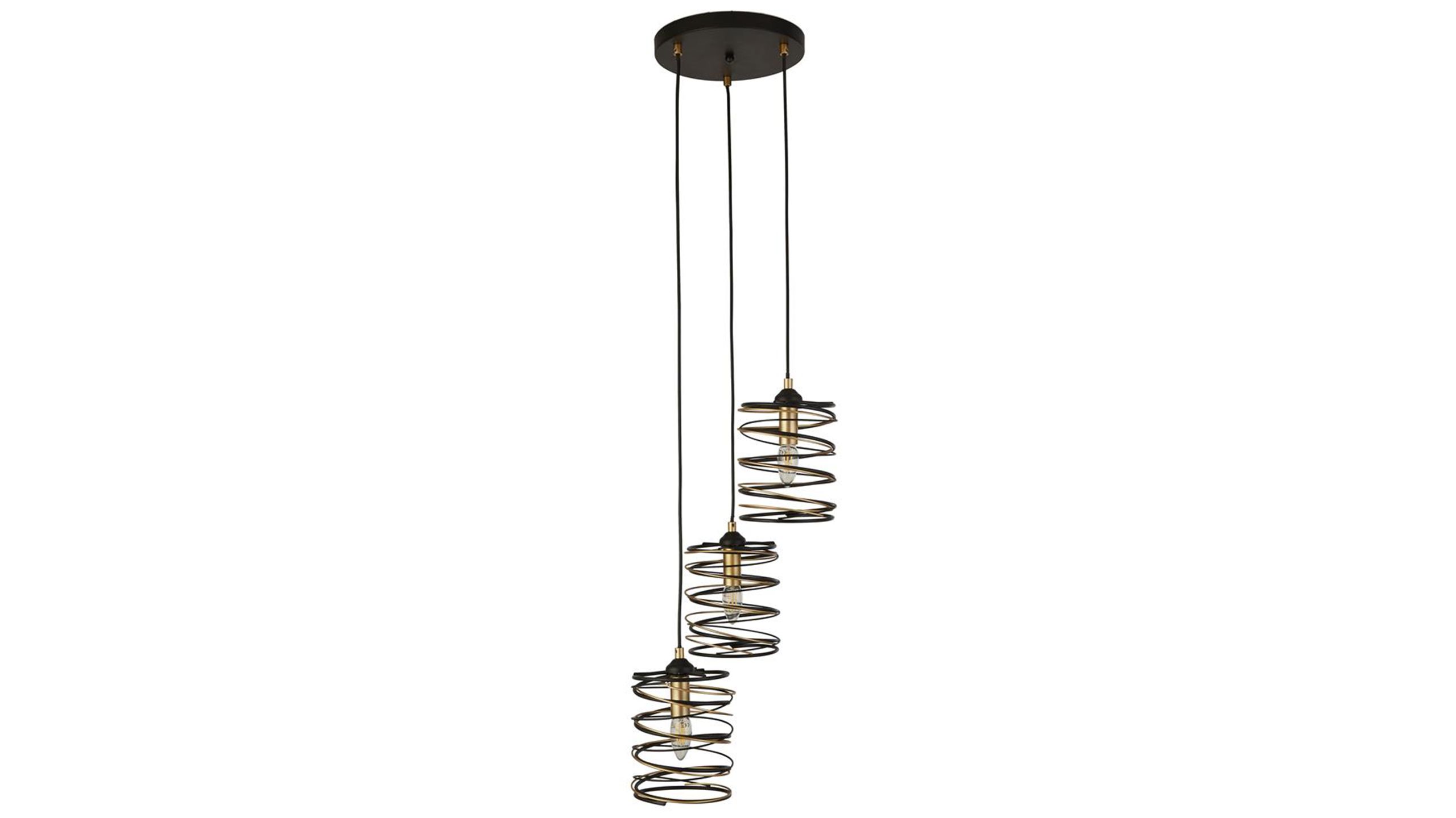 Hanglamp 85583-3BGO Spring B35 x D35 cm