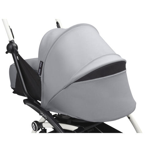 Poussette YOYO 3 Pack 0+ et 6+ Stone / Cadre Blanc - STOKKE
