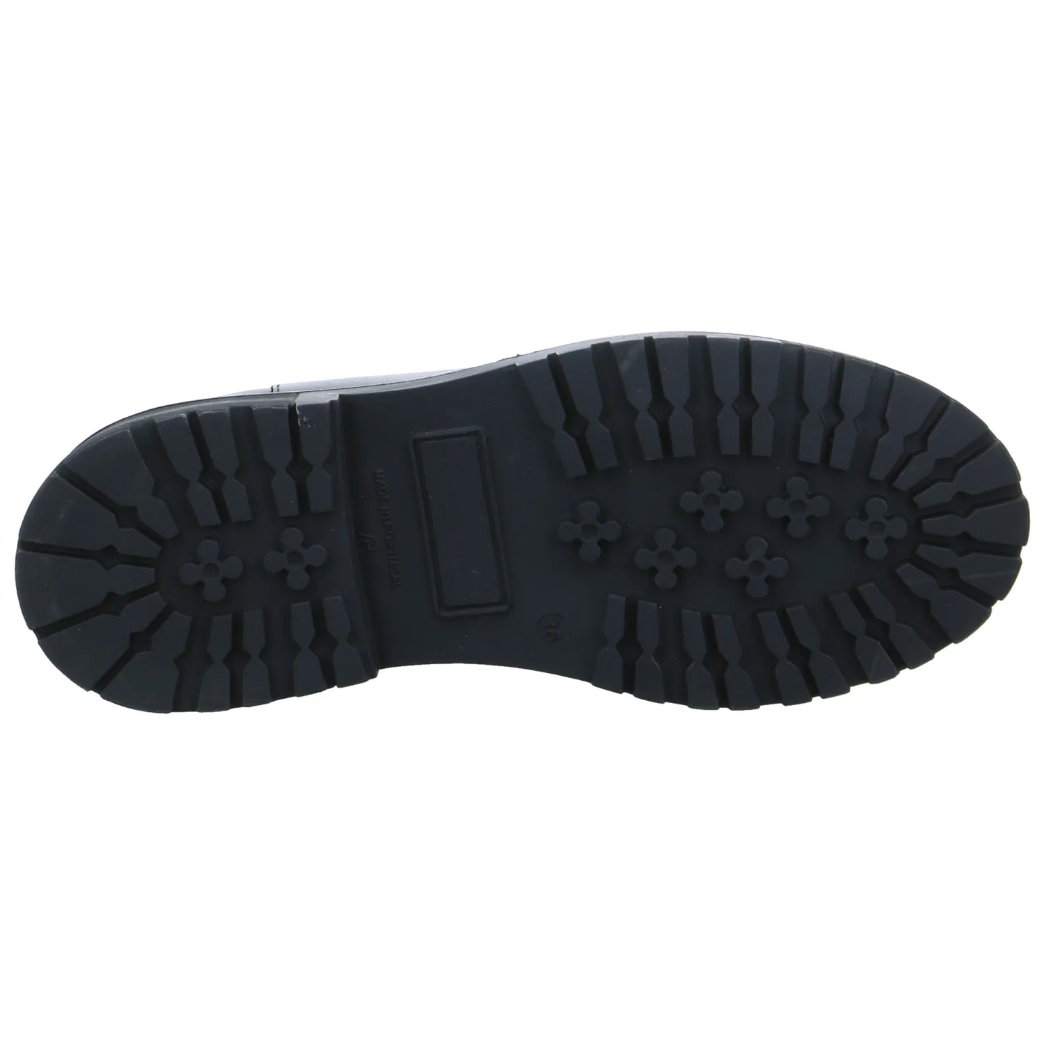 SCHUHENGEL Boot Schwarz Leder  mit Wollfutter