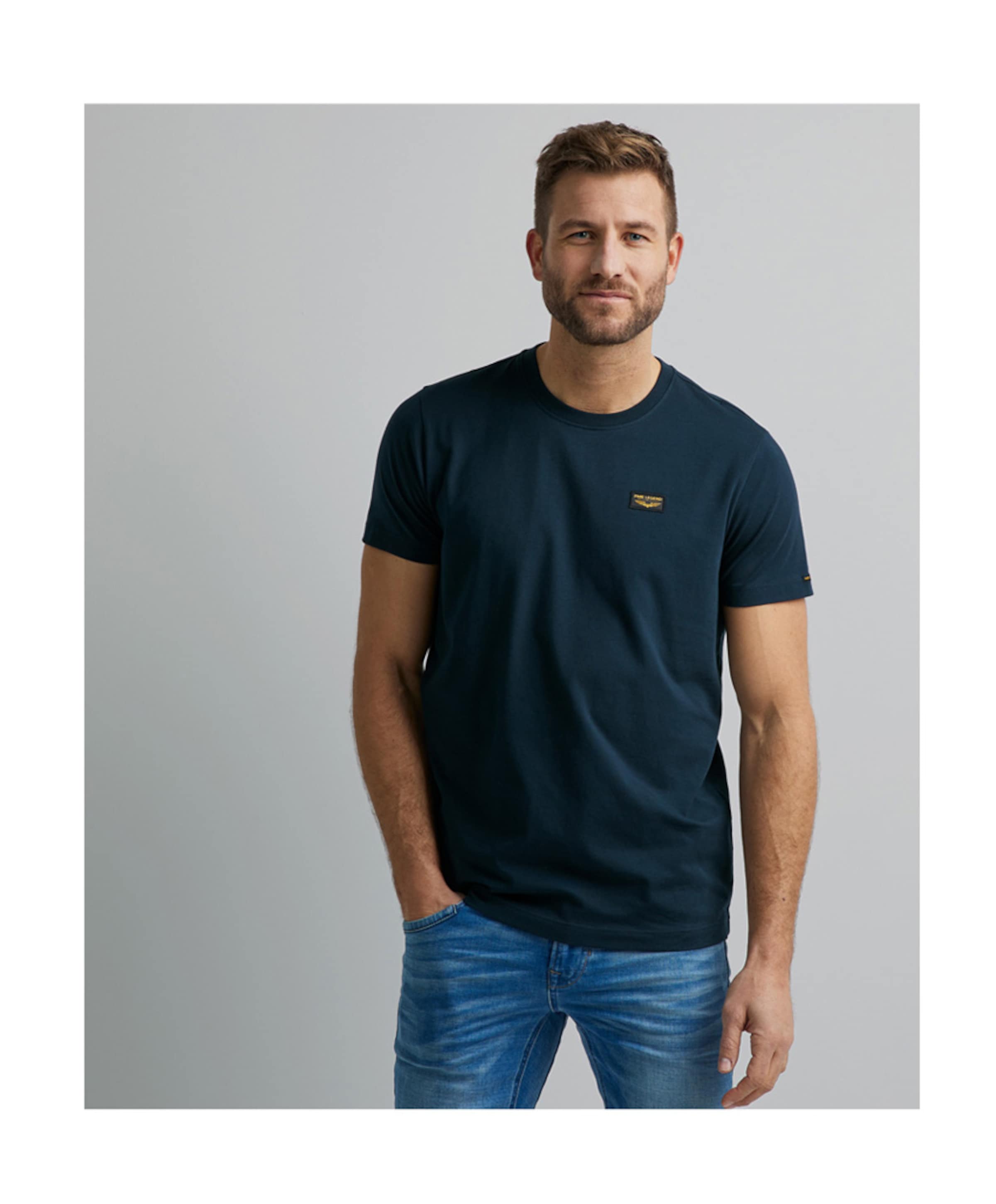 PME Legend Heren T-shirt blauw