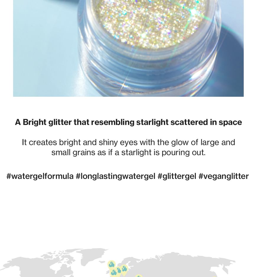 UNLEASHIA - Get Loose Glitter Gel - 7 kleuren
