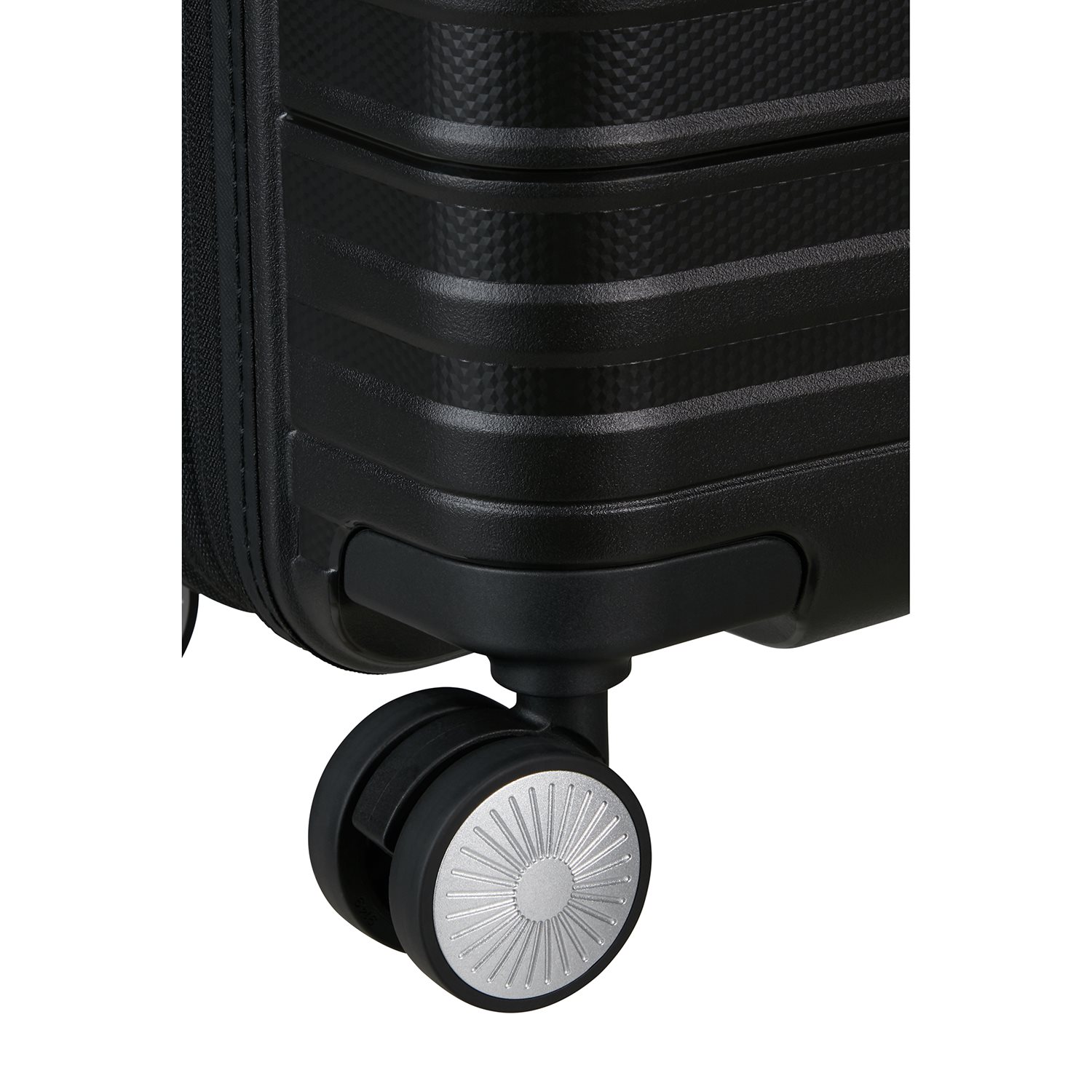 American Tourister Hello Cabin Spinner 55 EXP Coated black/lime