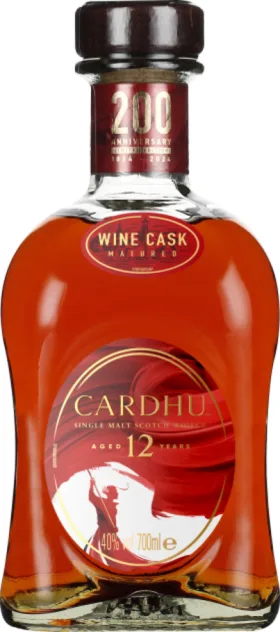 CARDHU 12 YEARS WINE CASK EDITION 70CL