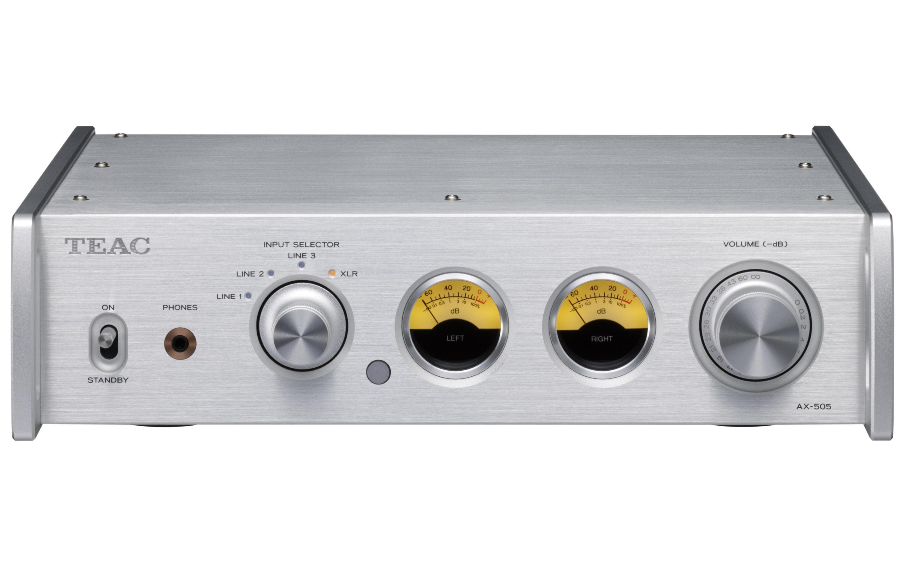 Stereo-Verstärker AX-505-S Silber<br>USB/DAC Vollverstärker