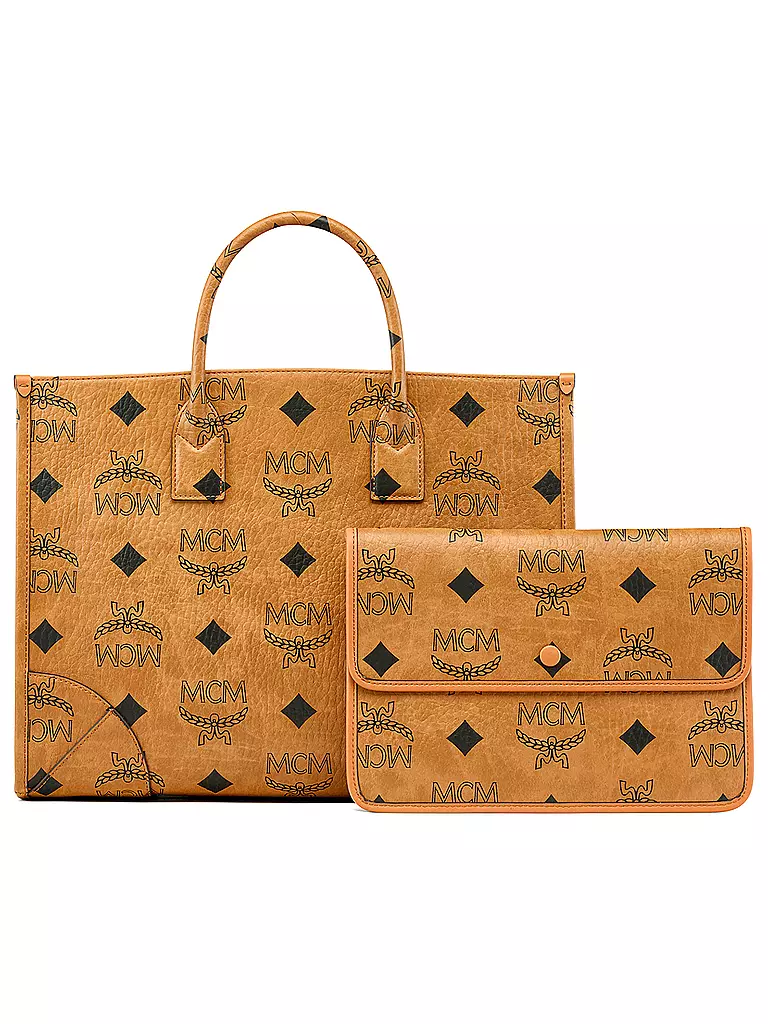 MCM Tasche - Tote Bag MÜNCHEN L braun