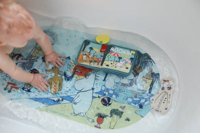 Mummitrollet Riviera Badematte & Termometer