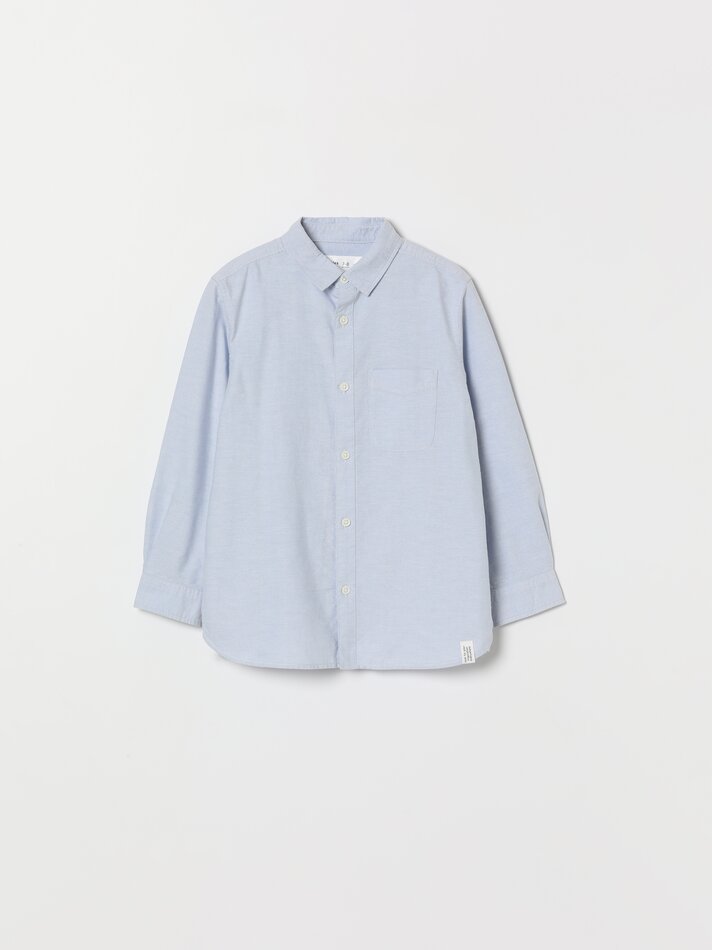 Camisa Oxford - Azul Celeste