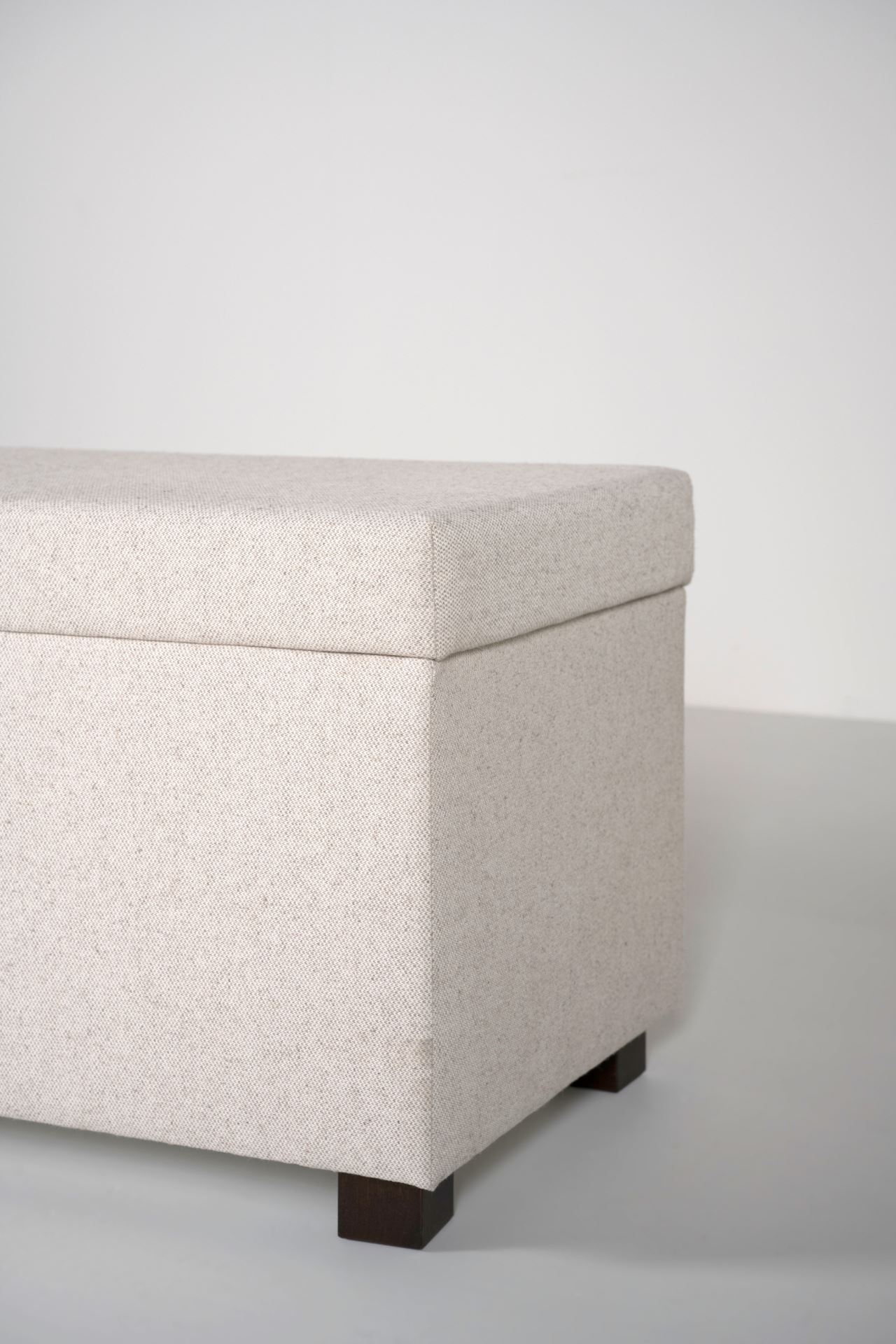 Sengebenk multi svart - 145x46x47 cm