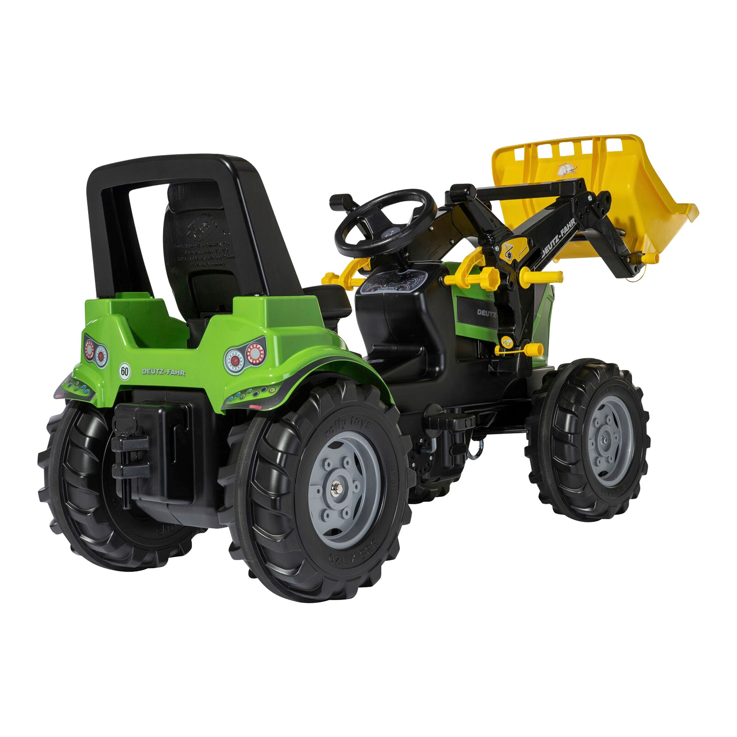 Rolly Toys® Trettraktor rollyFarmtrac Premium Deutz-Fahr 8280 mit Frontlader